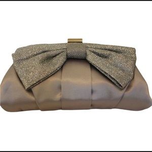 NWT  BellaKiara Purse original pewter vintage inspired soft evening clut…